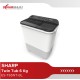 Mesin Cuci 2 Tabung Sharp 6 Kg Twin Tub ES-T65NT-BL