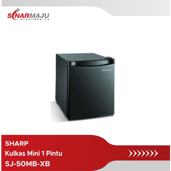 KULKAS 1 PINTU SHARP 50 LITER SJ-50MB-XB KULKAS MINI