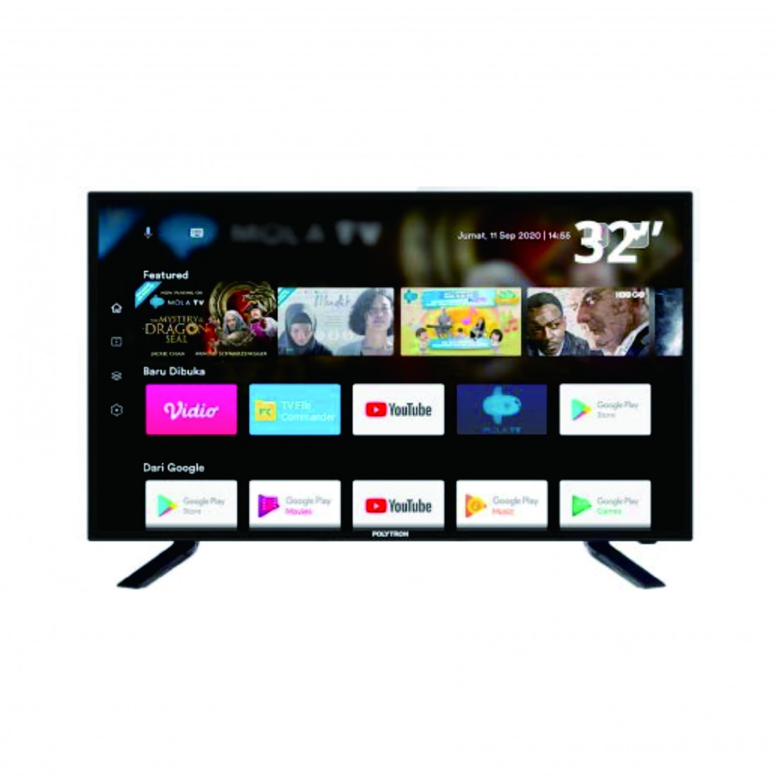 Polytron LED TV 32 Inch Android TV HD Ready PLD-32AD1508/G